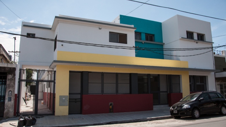 Grindetti recorrió las obras de la unidad sanitaria Medicina Preventiva