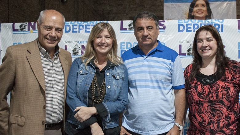 Bonfiglio respaldó a Depetri para la intendencia de Lanús