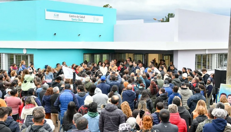 Inauguraron el Centro de Atención Primaria de la Salud "Santa Clara" en Domselaar