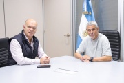 Ferraresi y Grindetti se reunieron para avanzar en “una agenda sobre integración metropolitana”