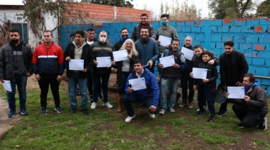 Entregaron diplomas a 120 egresados del Centro de Formación para el Trabajo de Calzada