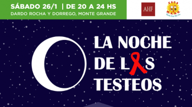 “La Noche de los Testeos”, en Monte Grande