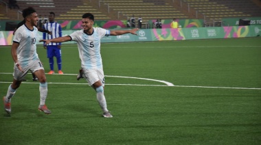 Con gol de Urzi, Argentina goleó a Honduras y es de oro