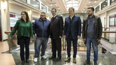 Tristán Bauer, Cascallares y Fabiani, reunidos para potenciar la oferta cultural de Brown