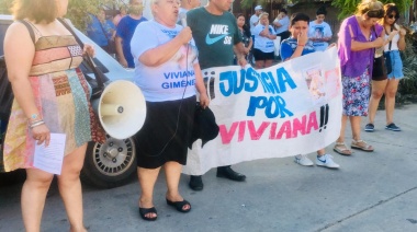 Familiares de Viviana Giménez marcharon en Parque Barón