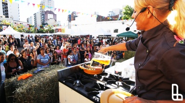 Una multitud disfrutó de la Fiesta de la Cerveza y la Pizza