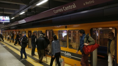 Gremio del subte alertó que esta semana se quintuplicó la cantidad de pasajeros que usan el servicio