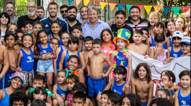 Cascallares encabezó el cierre de la Colonia de Verano 2024