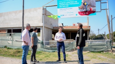 Avanza la construcción del Centro de Atención Primaria de Salud Santa Clara