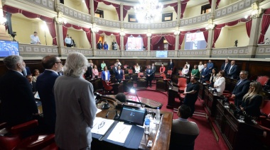 Sesionó el Senado Bonaerense para aprobar el pliego de Sileoni y la licencia de Saintout