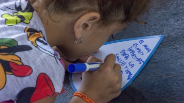 AySA realiza talleres para los chicos en las colonias de verano