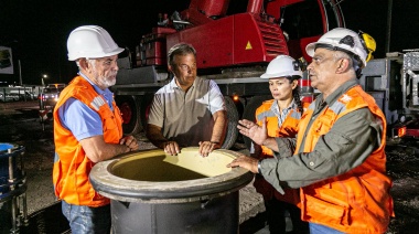 Encaran la última etapa del viaducto de la rotonda Los Pinos