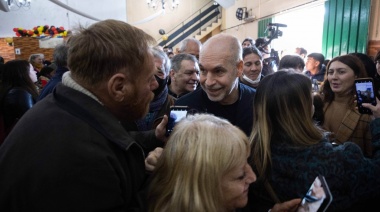 Rodríguez Larreta visitó Berazategui y se reunió con empresarios, vecinos y comerciantes