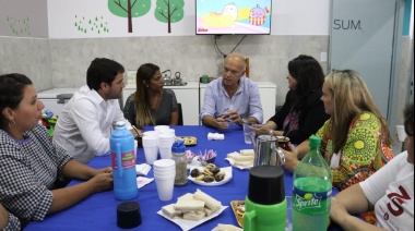 Grindetti reinauguró una casa de abrigo en Monte Chingolo