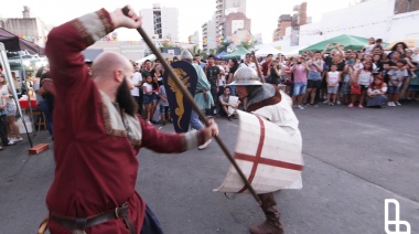 Una multitud disfrutó de la Kermesse Medieval en el MacSur