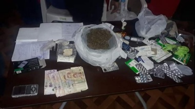 Tenía prisión domiciliaria y fue arrestado en la calle con un kilo de marihuana