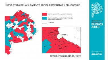 El gobierno bonaerense habilitó salidas recreativas en 94 municipios