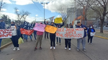 Familias que temen ser desalojadas de un predio de Burzaco reclamaron en Tribunales