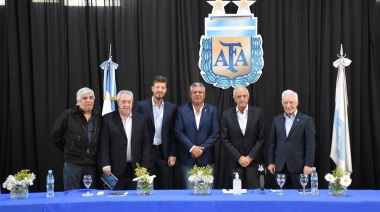Con Tinelli como presidente, la AFA creó la Liga Profesional de Fútbol