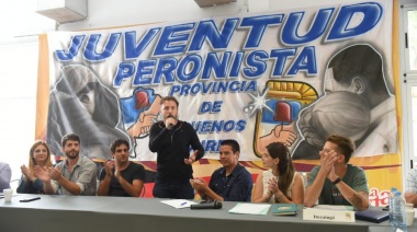 La Juventud Peronista de la Provincia homenajeó a Néstor Kirchner