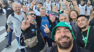 Pintos se sumó a la movilización por el Día de la Memoria