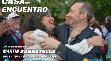 Sabbatella inaugurará una unidad básica de Nuevo Encuentro en el centro de Lanús