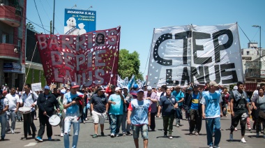 Organizaciones sociales y gremiales realizan la primera gran marcha nacional del año