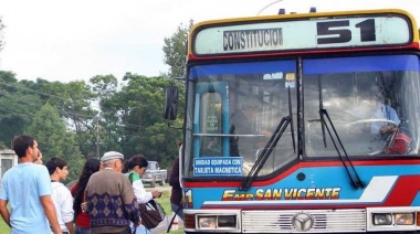 Choferes de la empresa San Vicente se movilizan contra despidos y persecución sindical