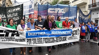 La CTA Autónoma pide unidad contra el Gobierno: “Este modelo es un retroceso”