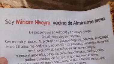 Niveyro confía en que puede ganarle a Regazzoni en las PASO