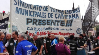 El Cholo García afirmó que la adhesión de los municipales fue "contundente"