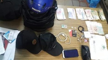 Dos motochorros detenidos tras una persecución y enfrentamiento con la Policía