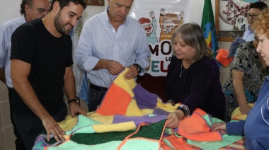 Grindetti visitó dos instituciones de Remedios de Escalada