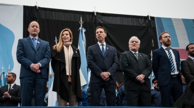 Cientos de alumnos de cuarto grado prometieron lealtad a la Bandera