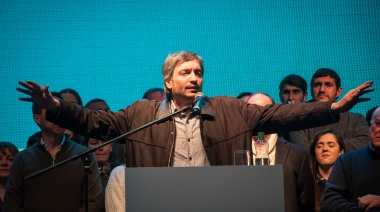 Insaurralde lanzó su lista junto a Máximo Kirchner, que acusó a Cambiemos de gobernar "con la custodia de los medios e historias de redes sociales"