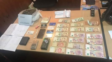 Tenía prisión domiciliaria y fue arrestado en la calle con un kilo de marihuana