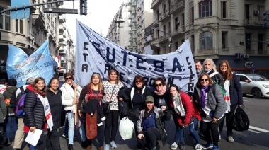 Frazadazo y clase pública por falta de calefacción en las escuelas