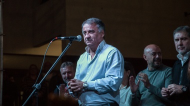 Depetri presentó su lista respaldado por Máximo Kirchner, que le advirtió a Macri: "El 23 de octubre se van"