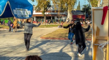 Nueva jornada de cultura y arte en la Plaza Sarmiento