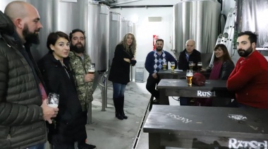 Grindetti se reunió con cerveceros artesanales locales