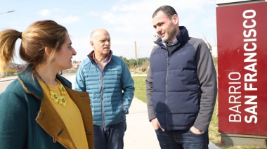 Grindetti y una seguidilla de recorridas en apoyo a su candidatura