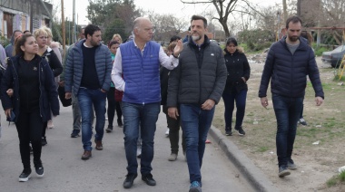 Grindetti y Kravetz recorrieron Villa Ilaza