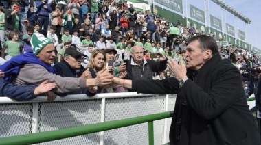 Falcioni: “Llegamos a Banfield para pelear cosas importantes”