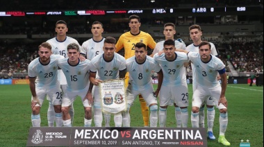 La Selección Argentina goleó en un nuevo amistoso