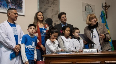 Declararon de interés a un grupo de excombatientes y a una bicicletada para concientizar sobre autismo