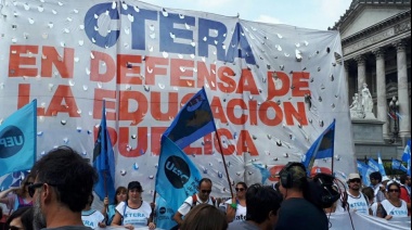 Los maestros de todo el país vuelven al paro por la situación en Chubut