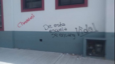 Fuertes cruces entre el Municipio de Avellaneda y Landaburu por las escuelas vandalizadas