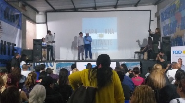 El peronismo lomense se mostró unido en un acto en Ingeniero Budge