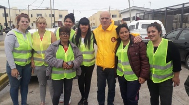 Tras el fuerte temporal, Grindetti puso en marcha un operativo de asistencia