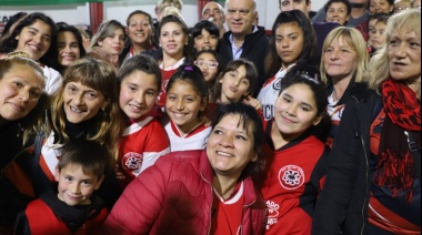 Grindetti se reunió con dirigentes de clubes de barrio